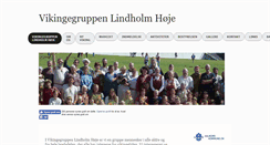 Desktop Screenshot of lindholmhoeje.dk